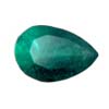 Pear, Very Slight Inclusions Emerald.Given weight is approx.